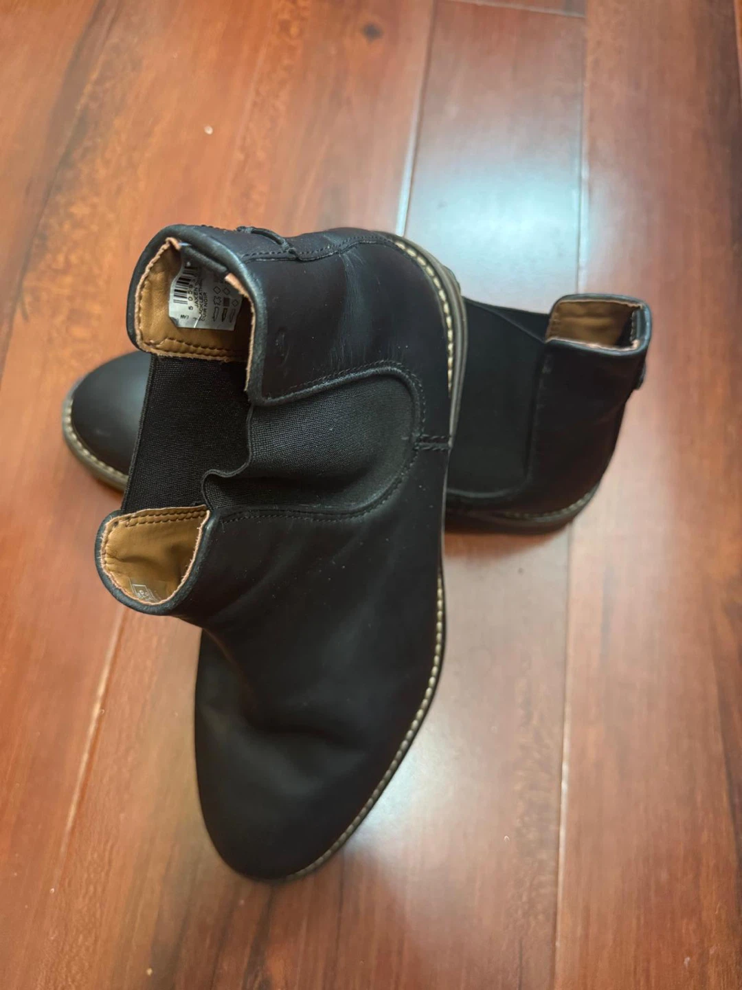 Clarks Black Leather Chelsea Boots - photo 4