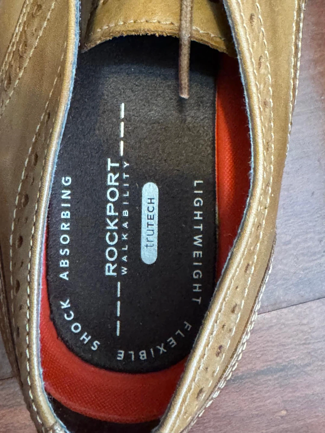 Rockport Brown Wingtip Brogue Shoes - photo 4
