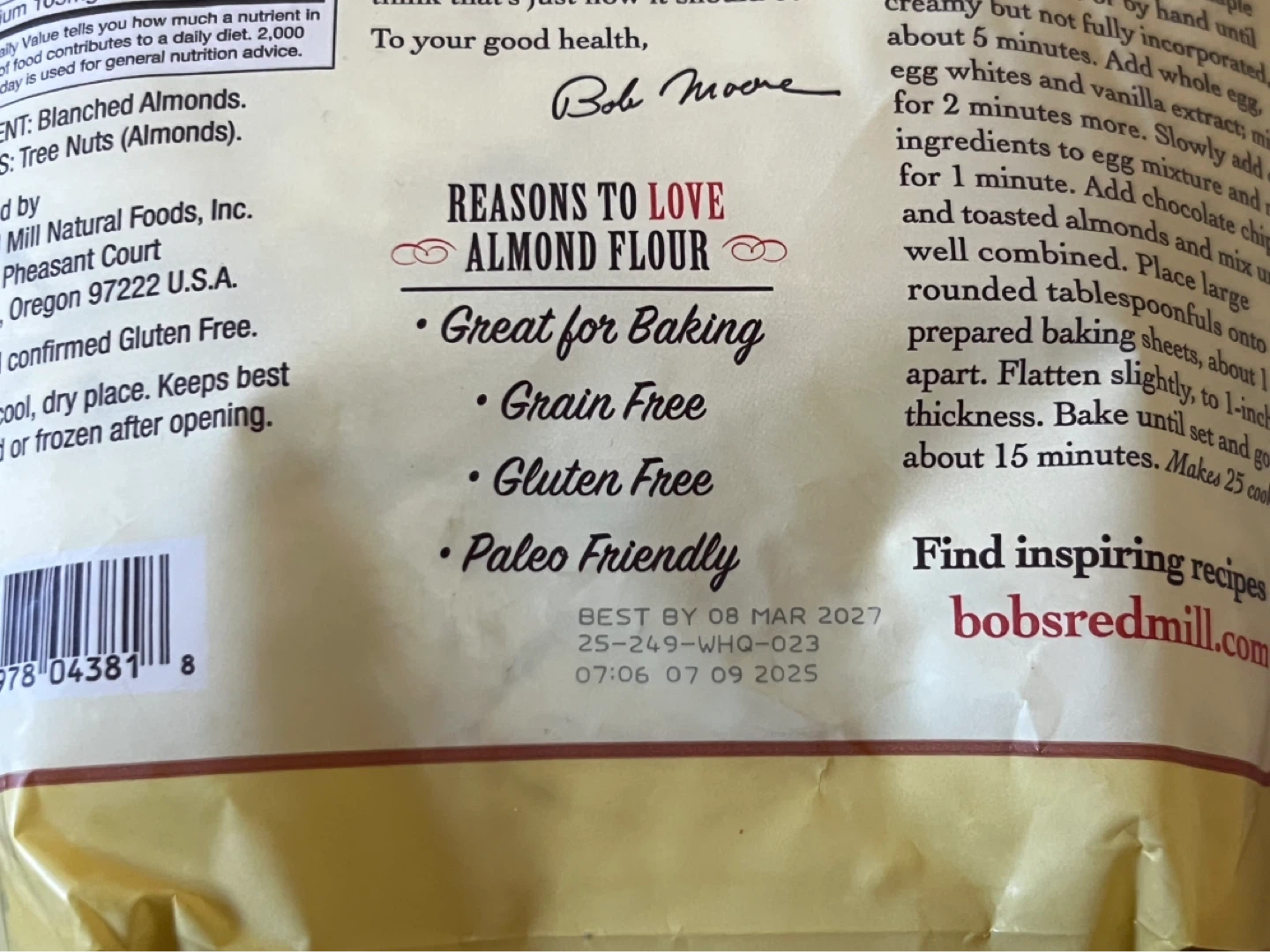 Baking Ingredients Bundle (Bob’s Red Mill) - photo 2