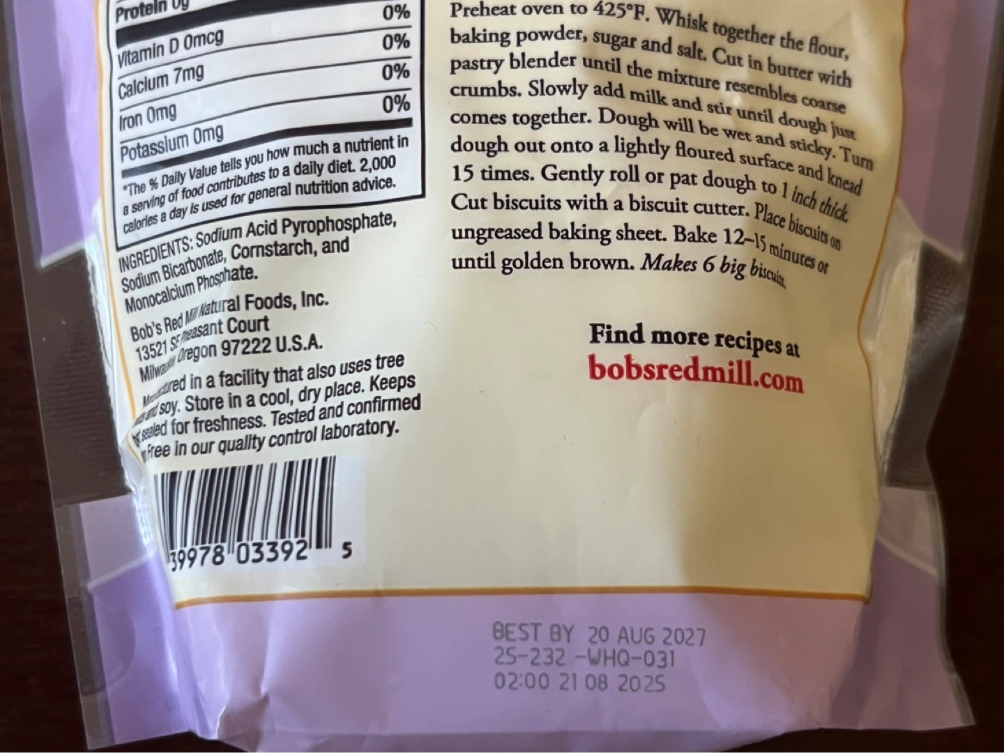 Baking Ingredients Bundle (Bob’s Red Mill) - photo 3