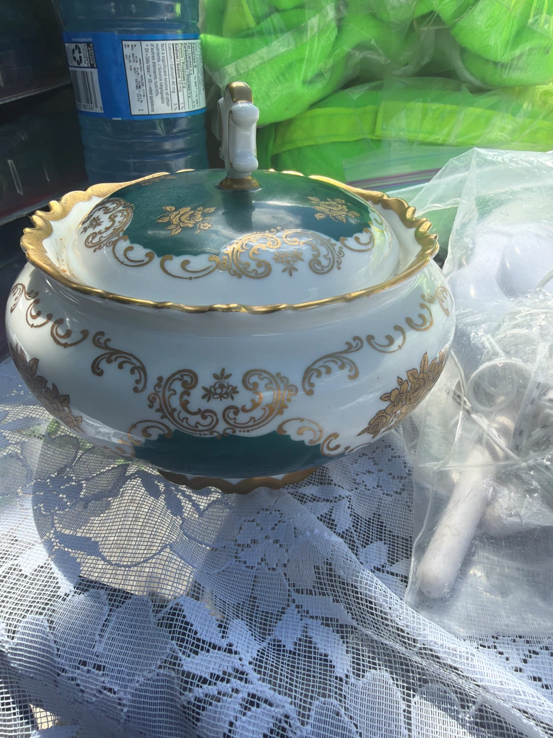 Vintage Covered Serving Dish