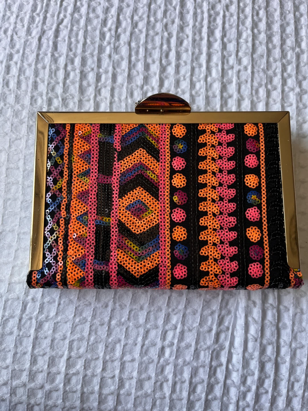 Beaded Clutch Evening Bag