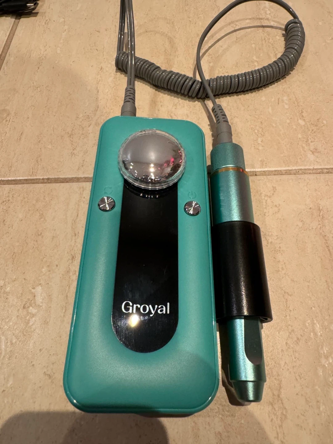 Groyal Electric Nail Drill Kit Teal - photo 4