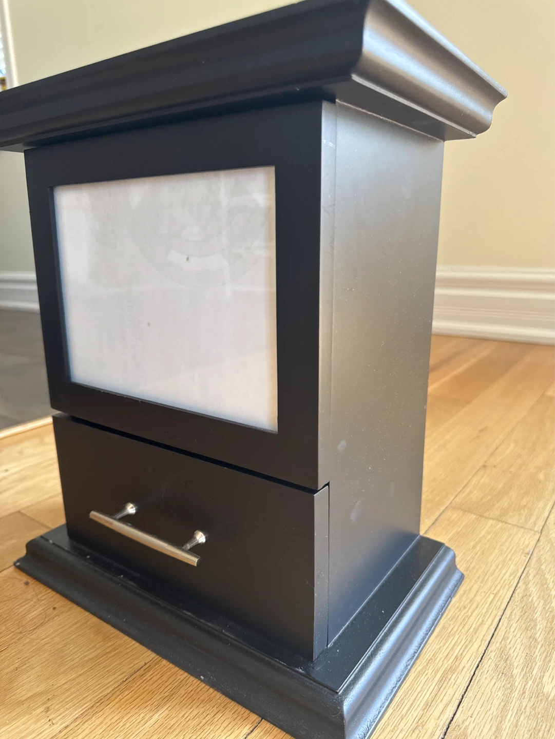 Black Jewellery/storage Box with Picture Frame - photo 4
