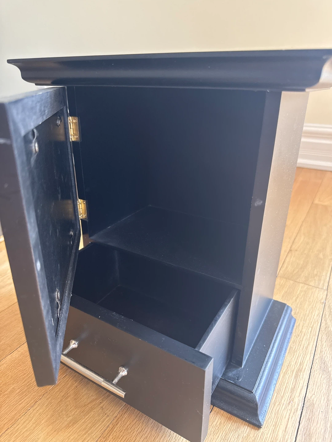 Black Jewellery/storage Box with Picture Frame - photo 3