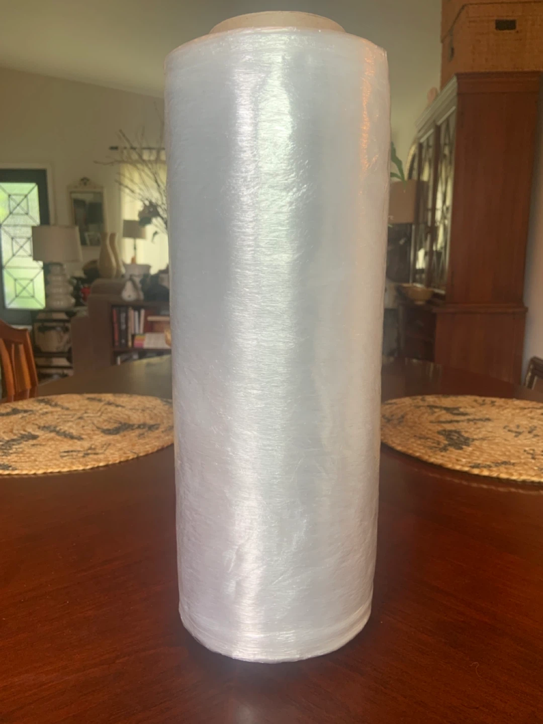 Roll of Plastic Stretch Wrap Moving Packing