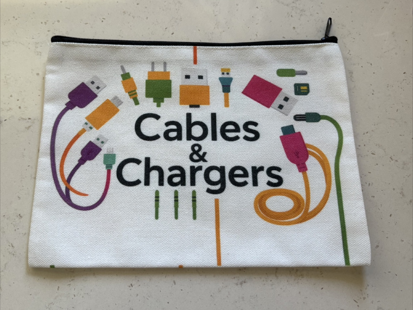 Cables & Chargers Pouch - BRAND NEW
