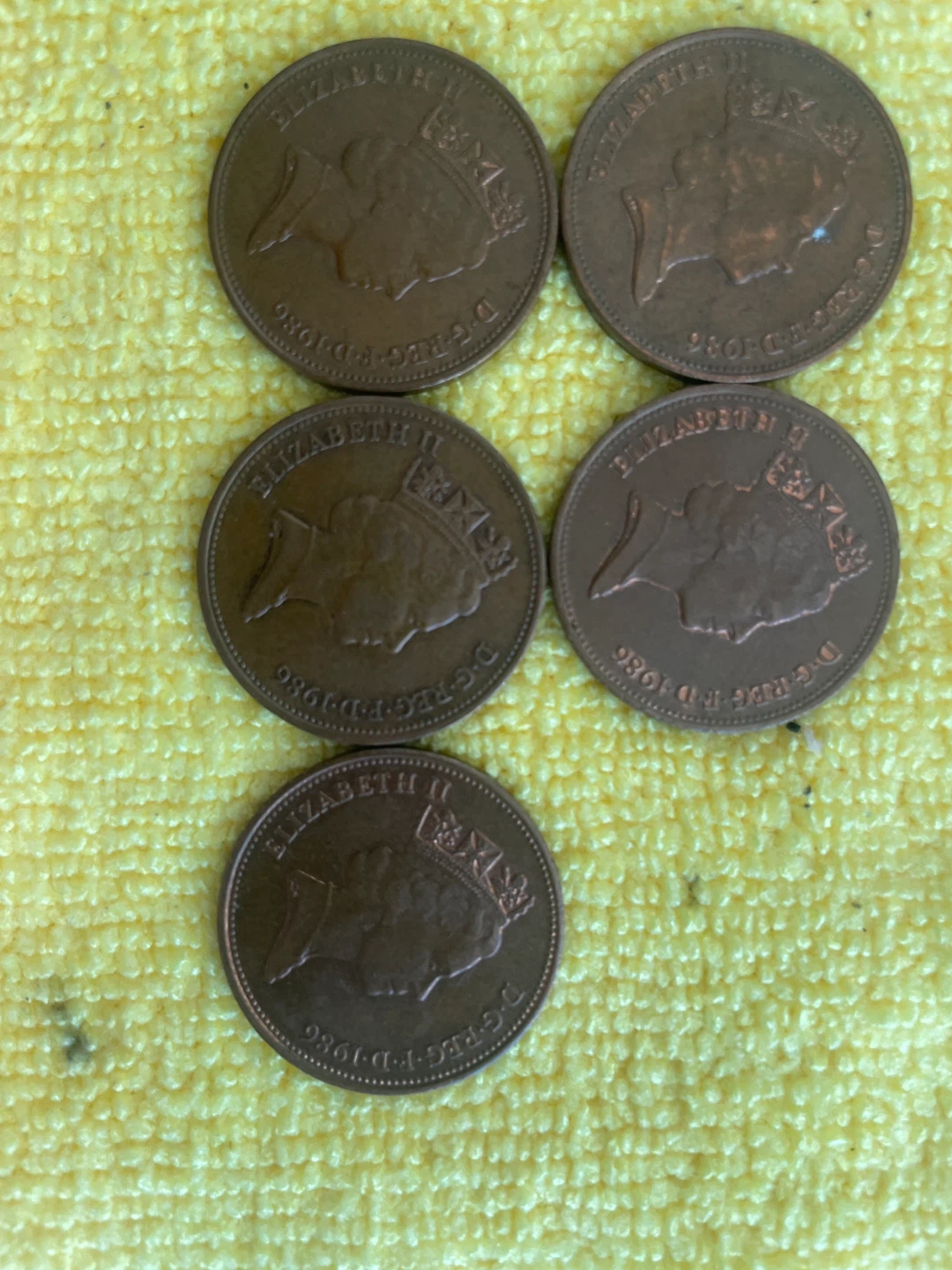 RARE 2 NEW PENCE 1971 Coin LOT - photo 4