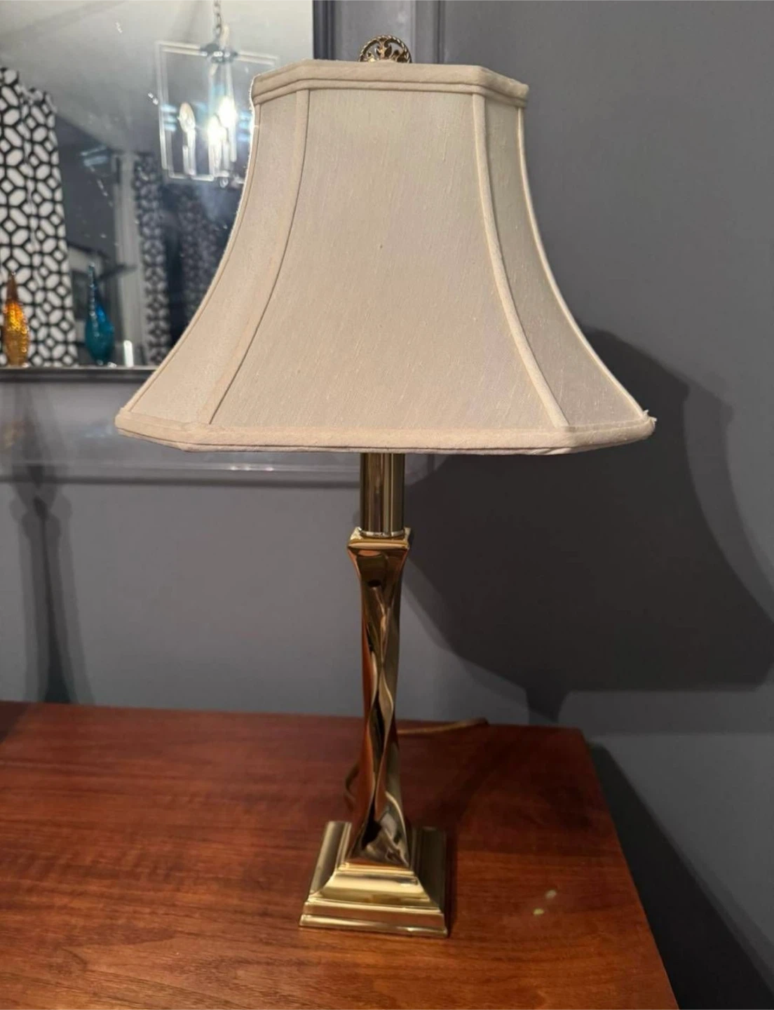 Vintage 1970's Table Lamp - photo 5