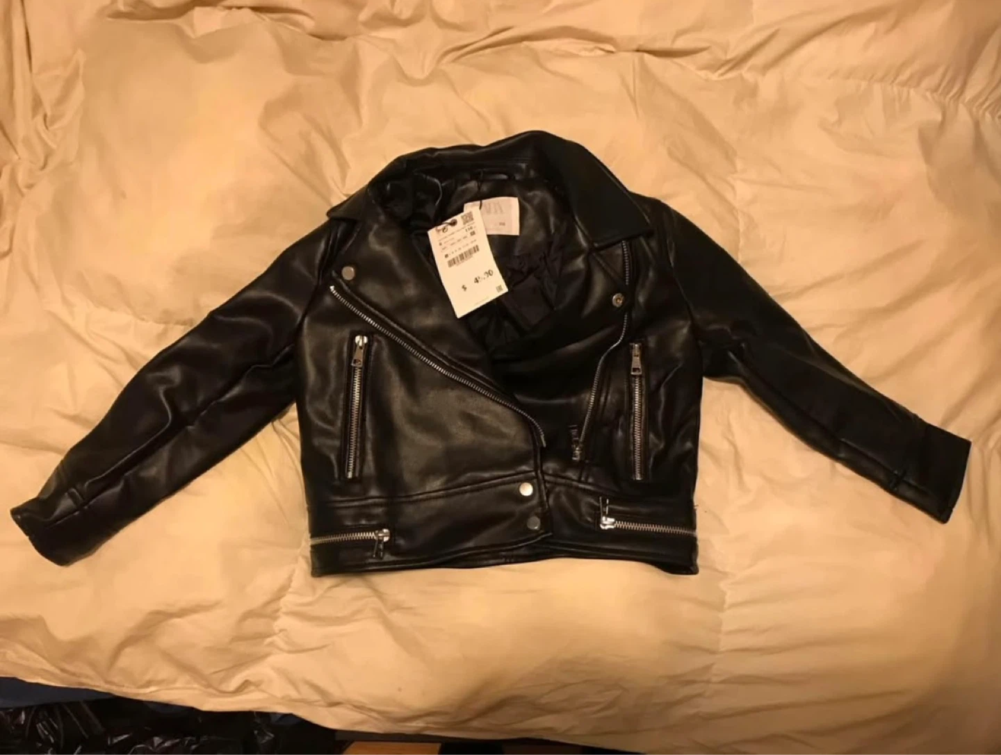 Boy or Girl Child’s 6 Y.O. Moto Jacket