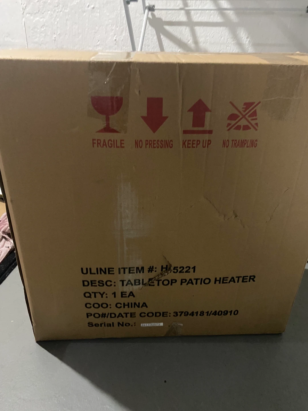 Tabletop patio heater - photo 4