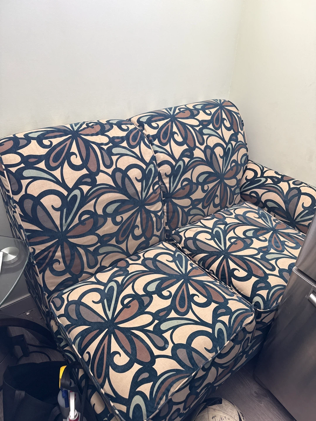 Floral Print Chaise Lounge Chair - photo 2
