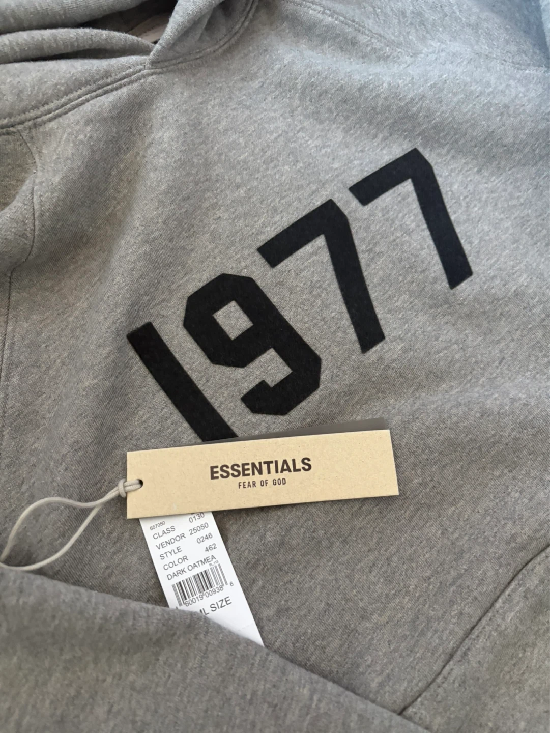 (NEGOTIABLE) Essentials Fear of God 1977 Hoodie XS - photo 2