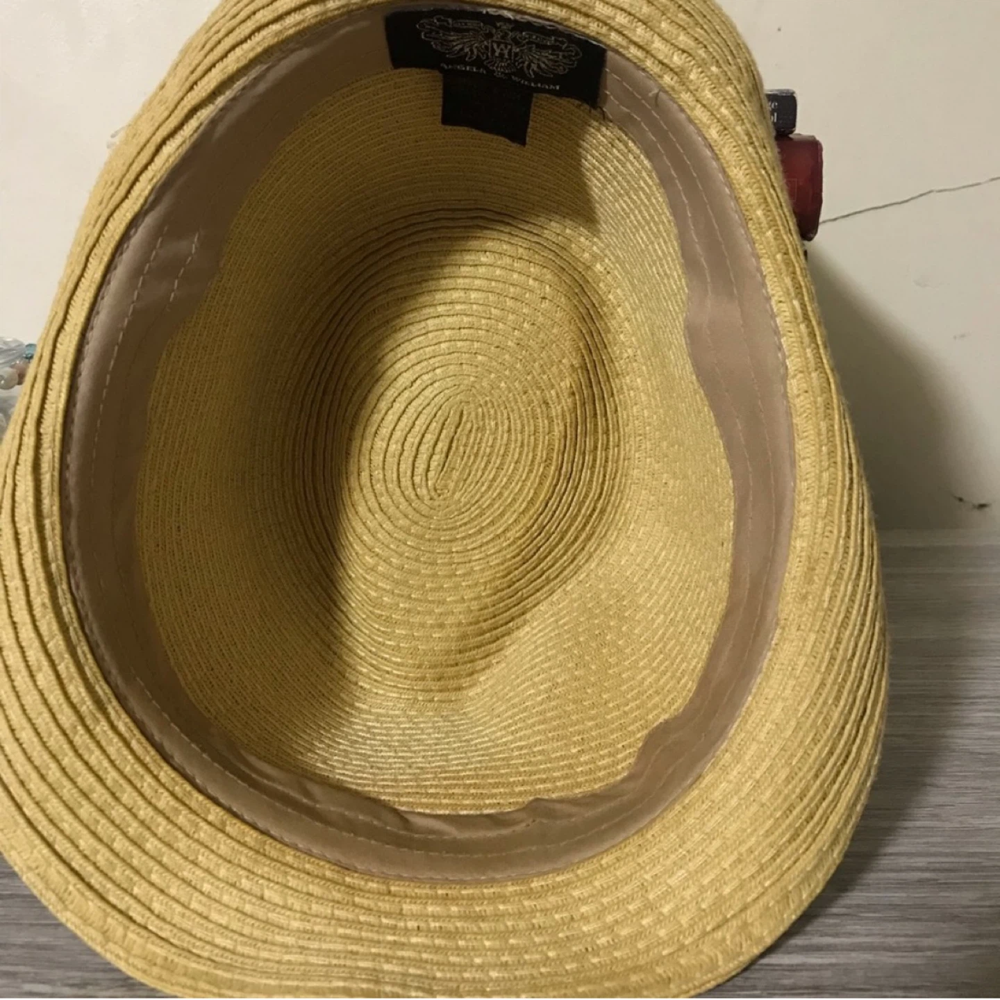 Angela & William Straw Fedora Hat ⚽️ - photo 4