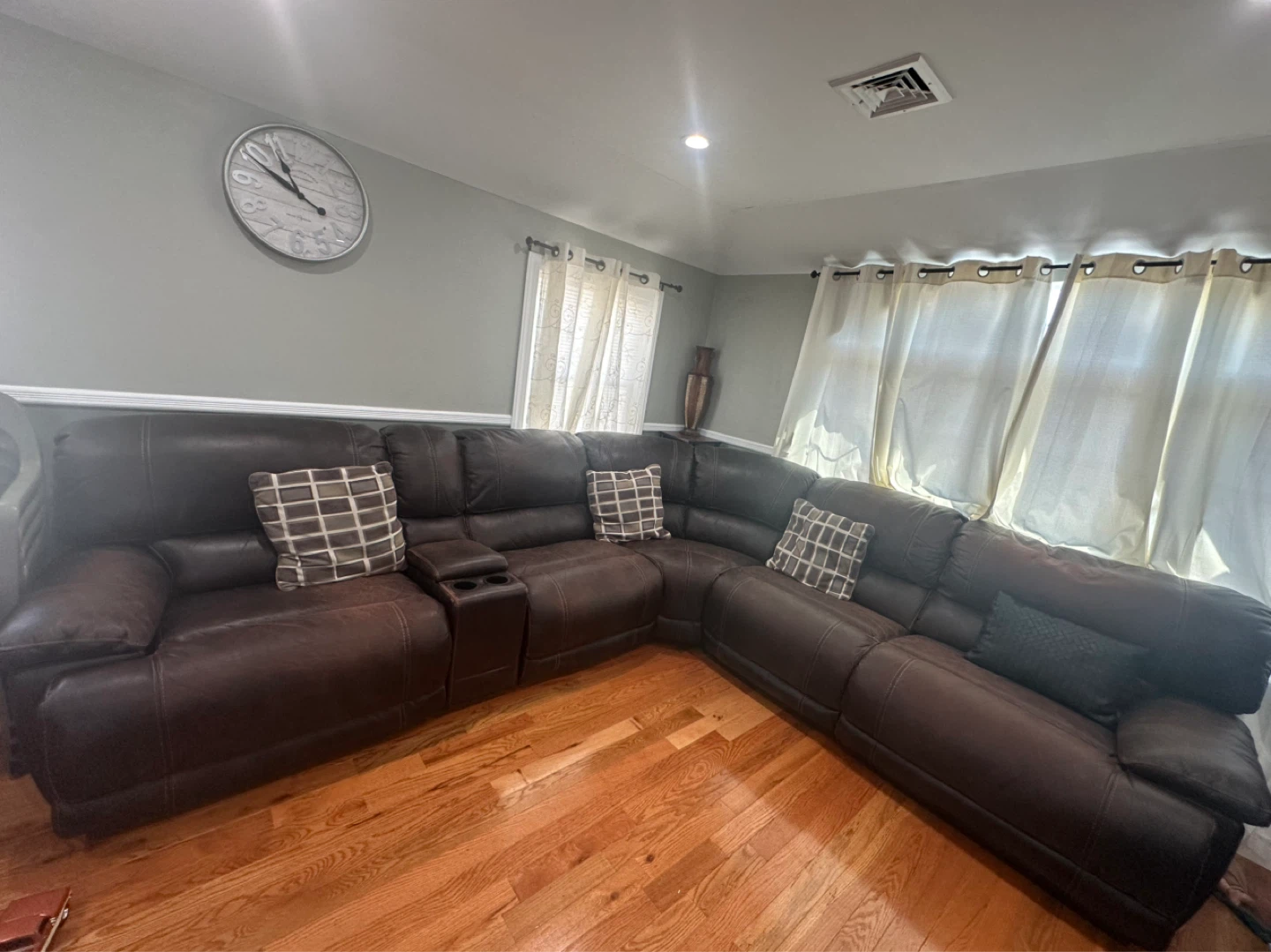 Sectional Sofa with Recliners