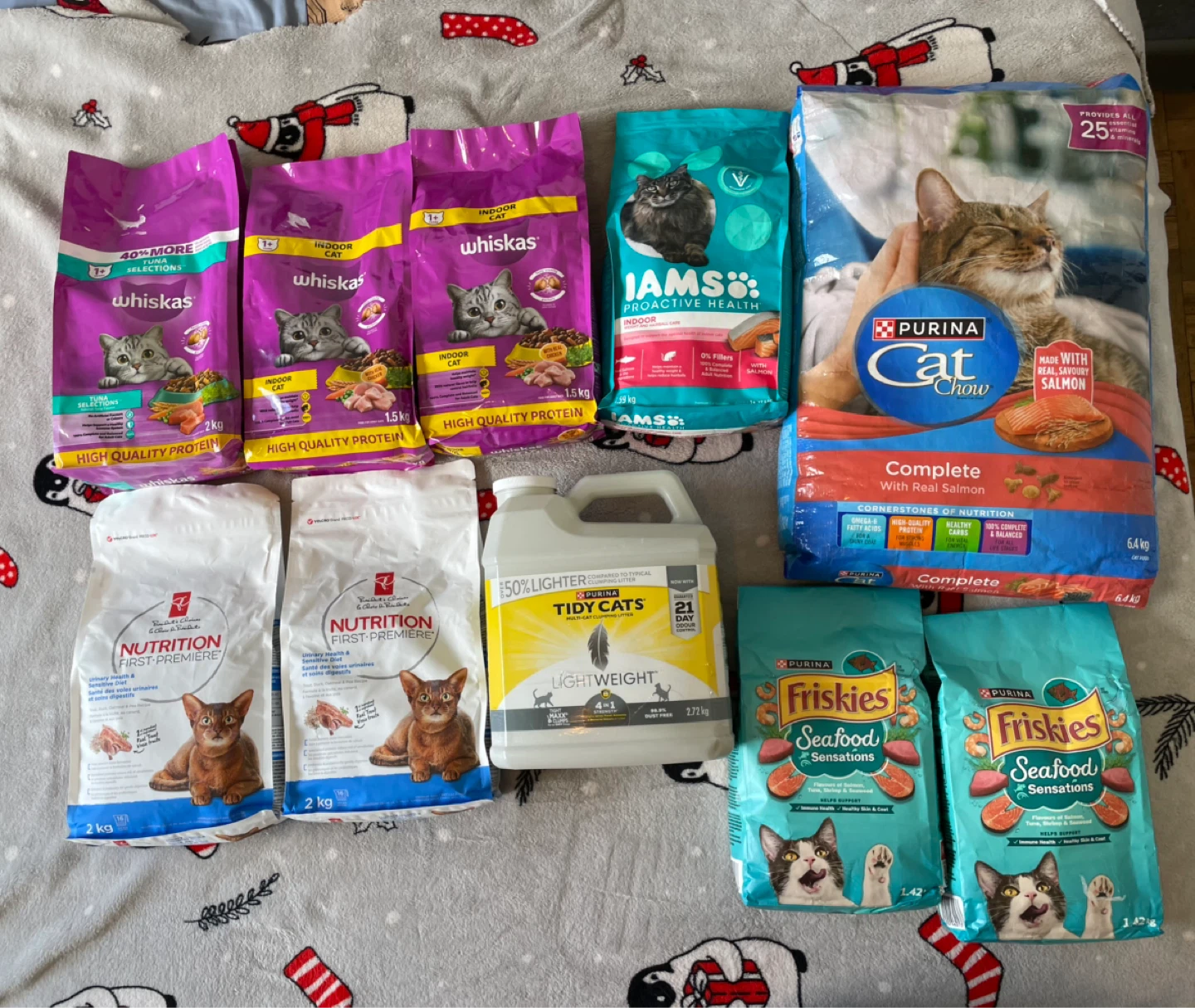 Brand New Cat Food & Litter ($5 Each, Big Bag $10)