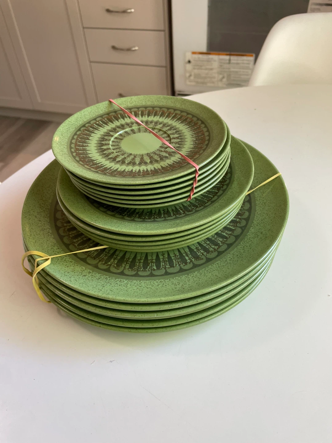 17 Piece Plate Set