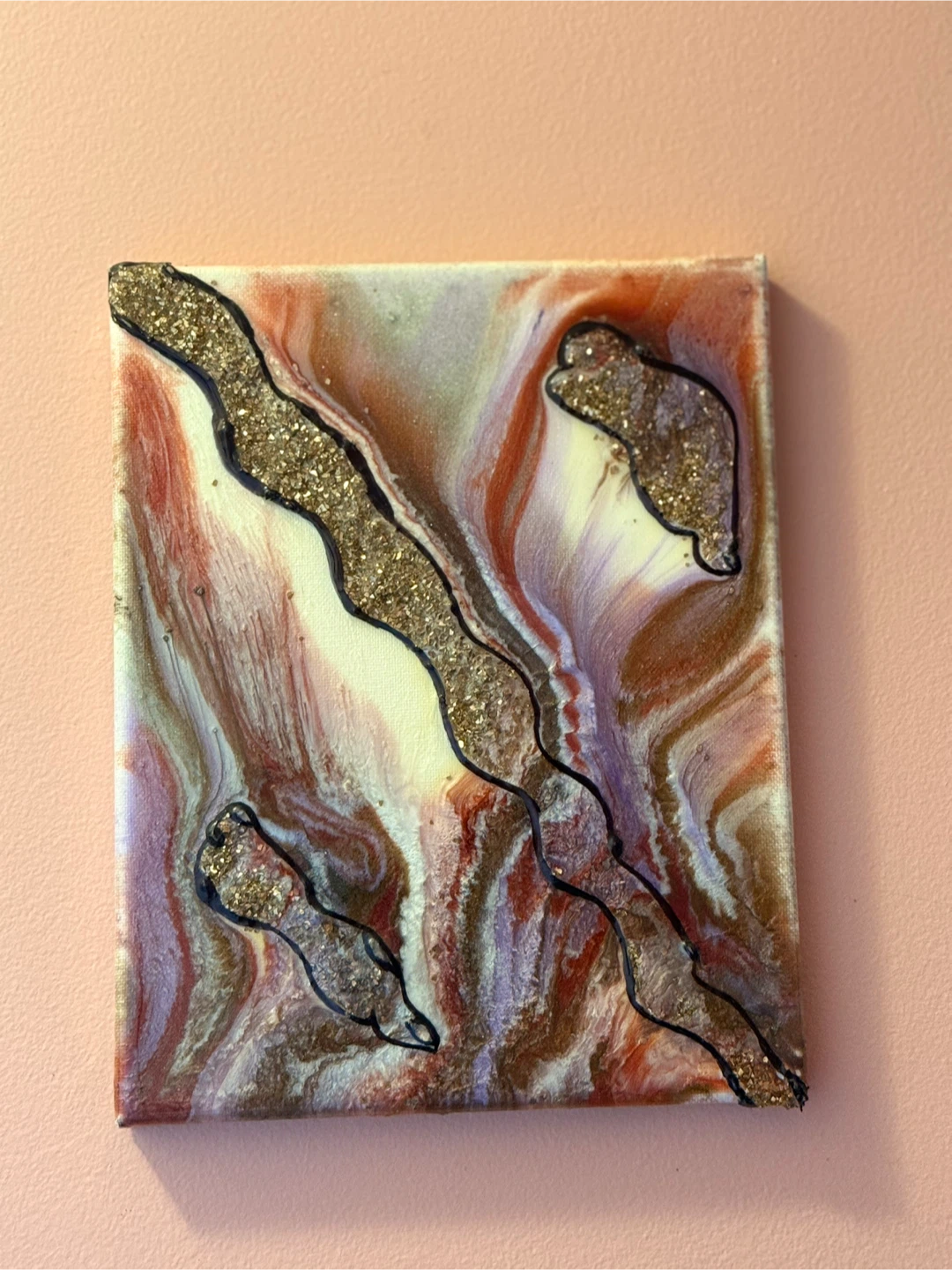 Abstract Canvas Art Painting - photo 2