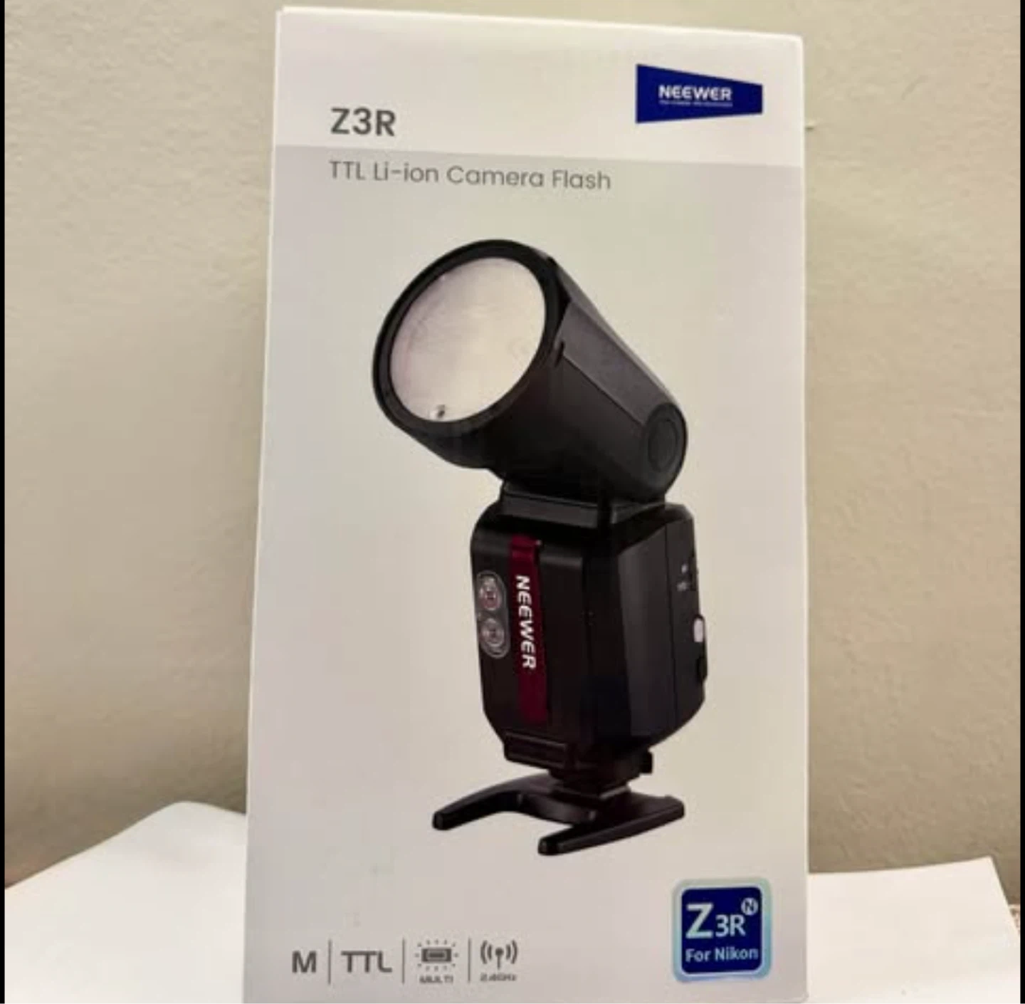 NEEWER Z3R TTL Li-ion Camera Flash for Nikon
