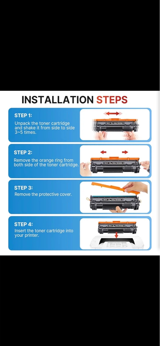 ⚽ UDLRO 141A Black Toner Cartridge - 2 Pack - photo 5