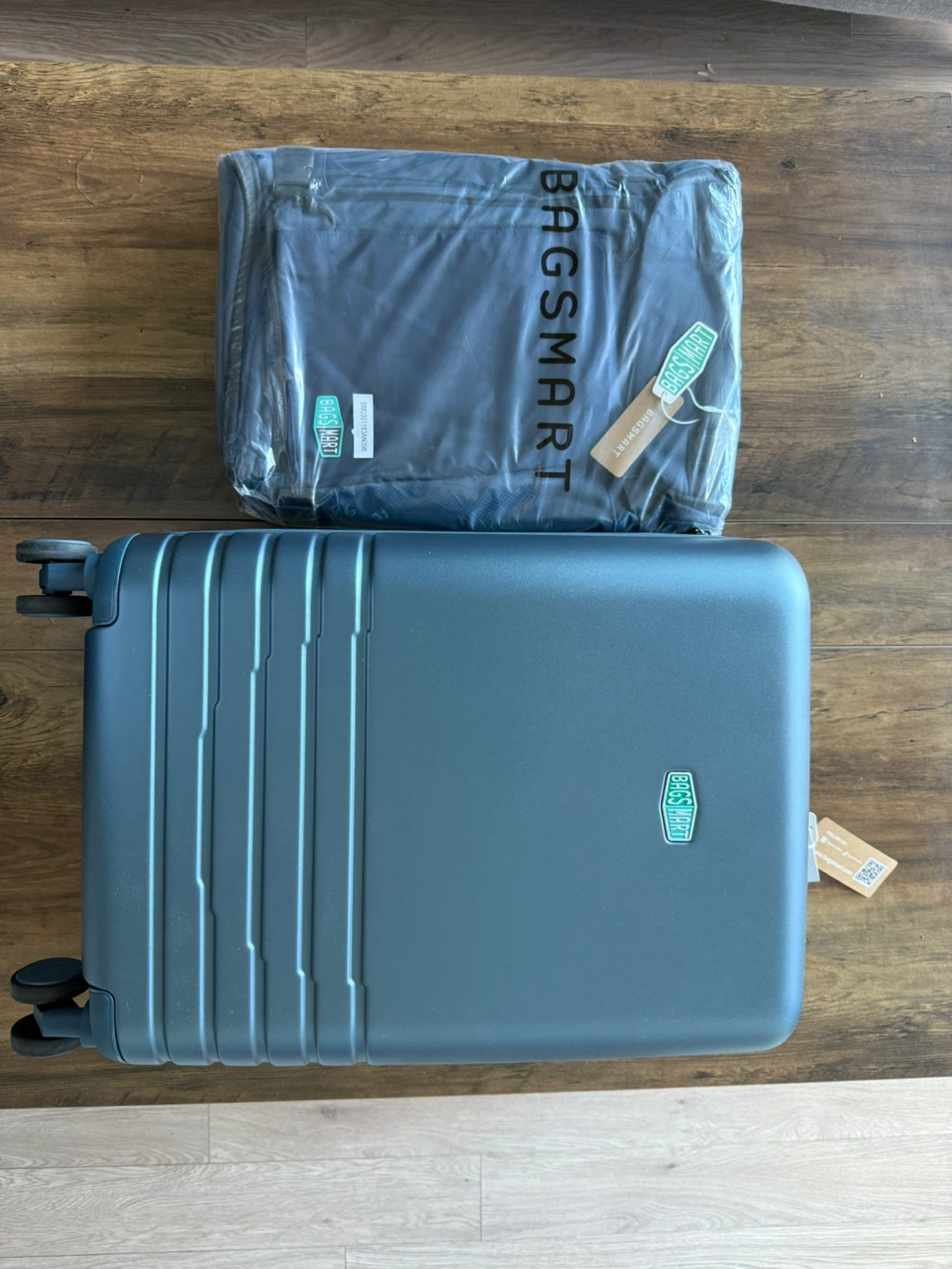 BAGSMART 20" Carry-on Luggage and Travel Backpack