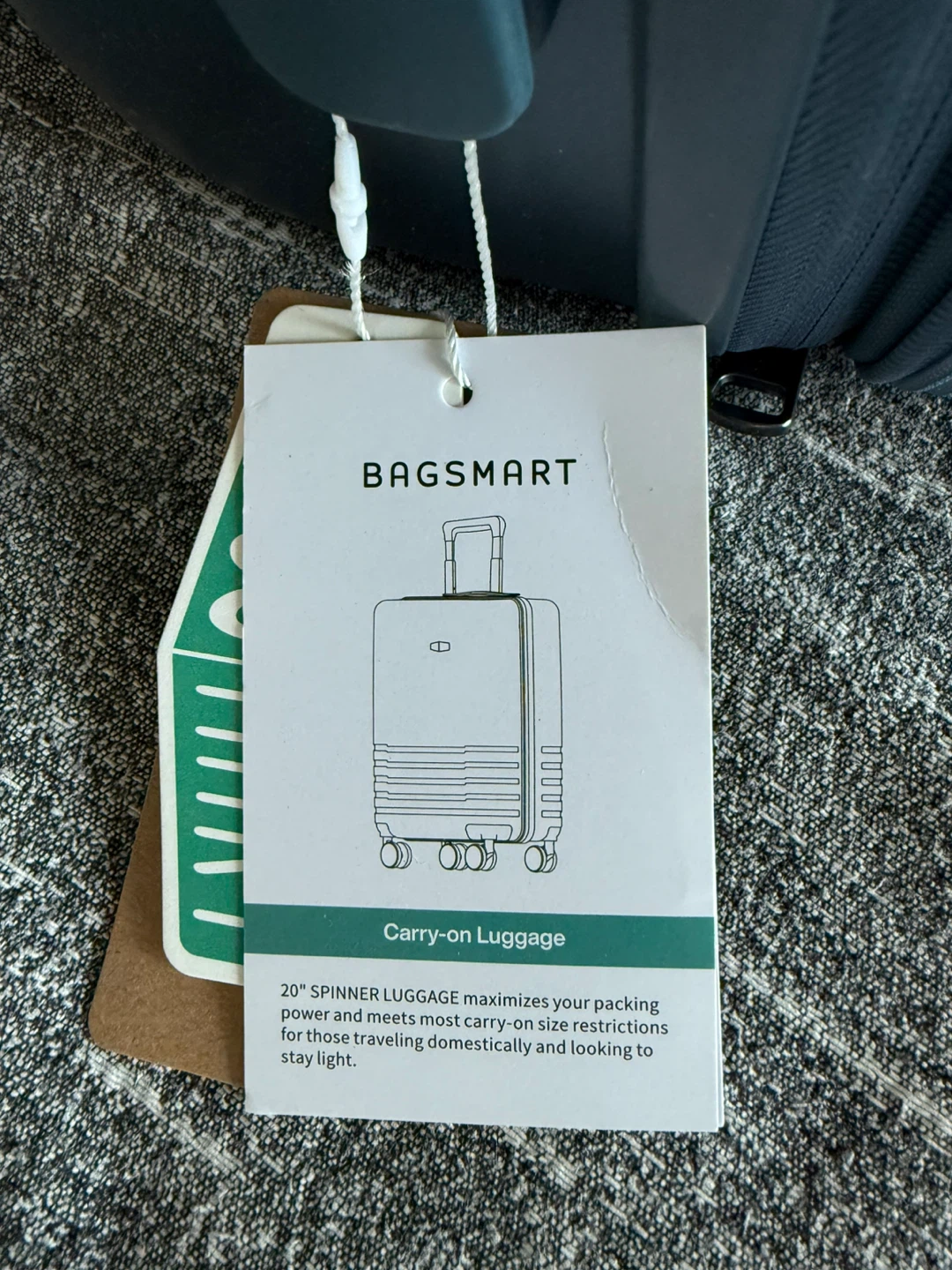 BAGSMART 20" Carry-on Luggage and Travel Backpack - photo 5