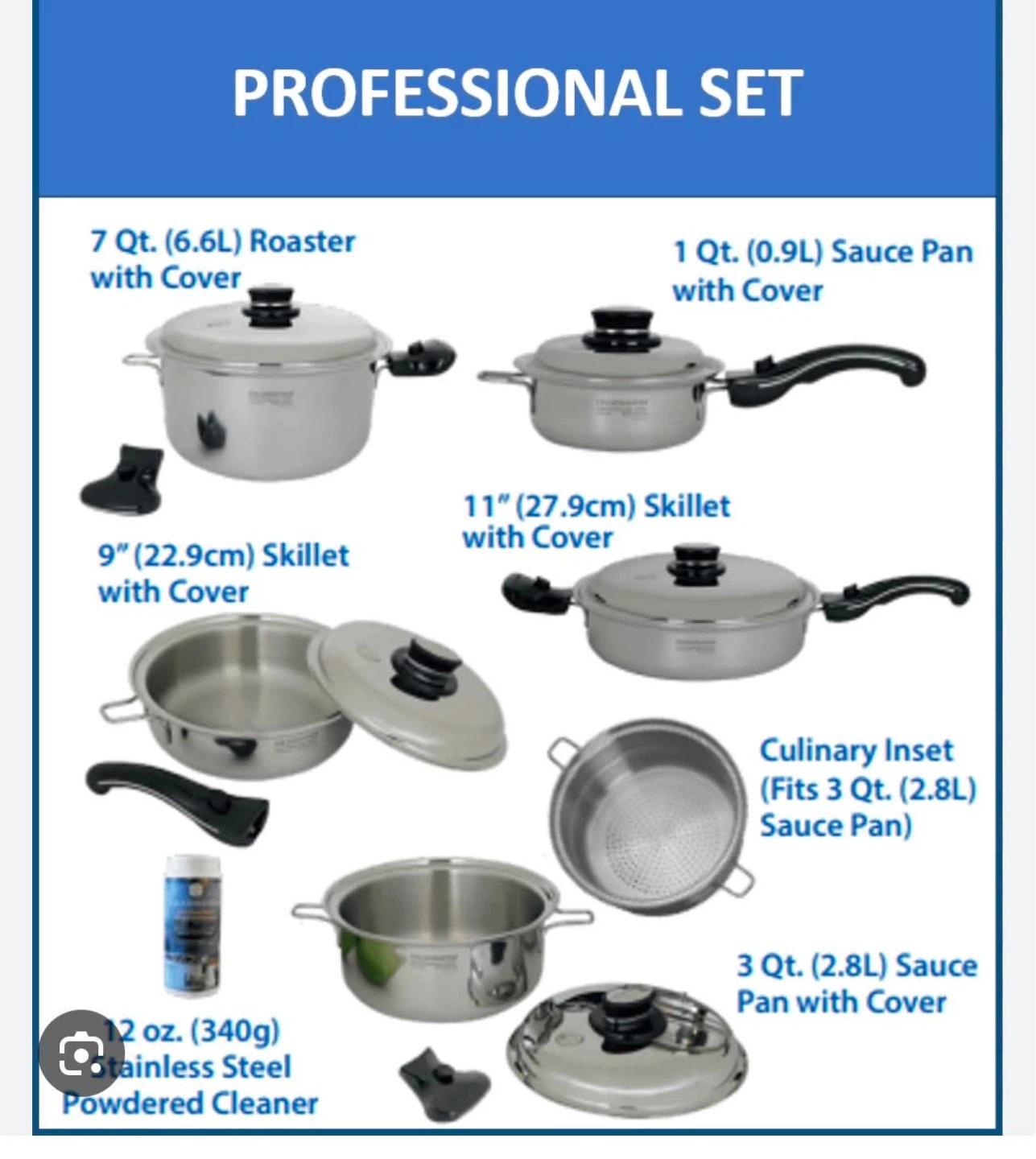 Professional Cookware Set