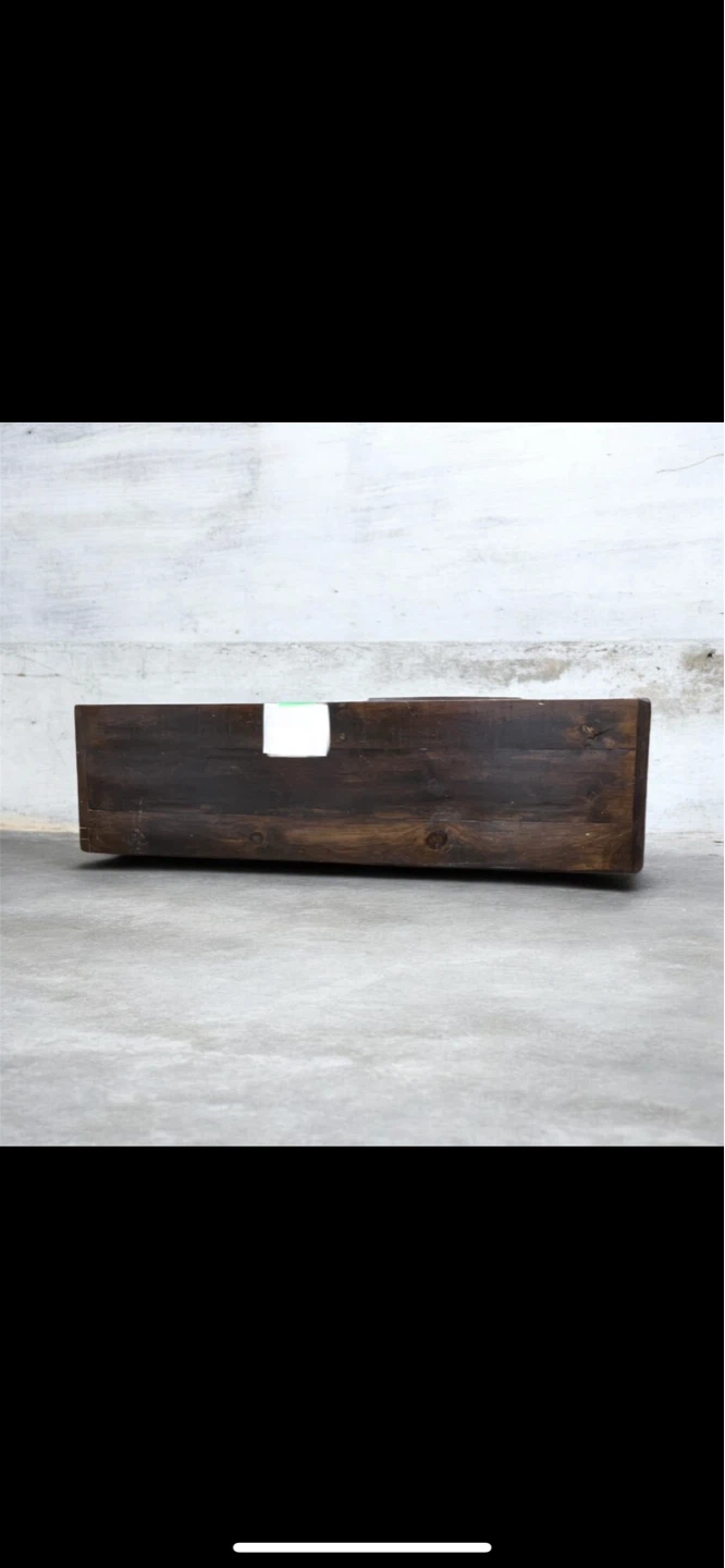 92” Long Wood Table & 2 Benches - photo 2