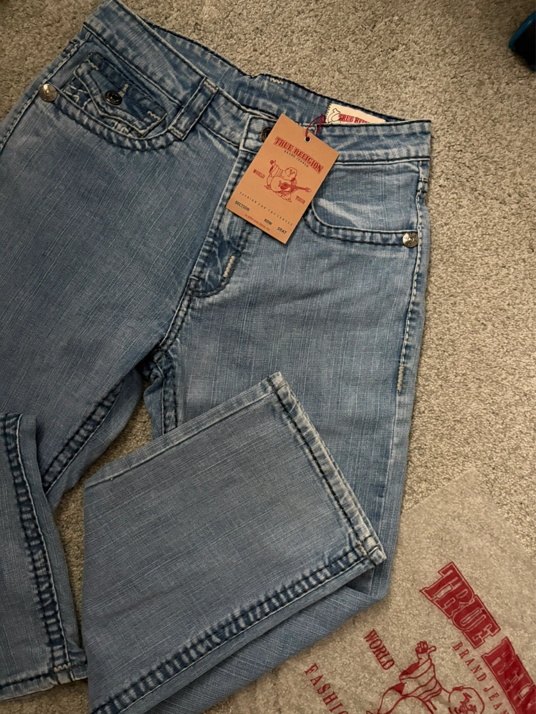 ( NEGOTIABLE )True Religion Straight Fit Jeans - photo 2