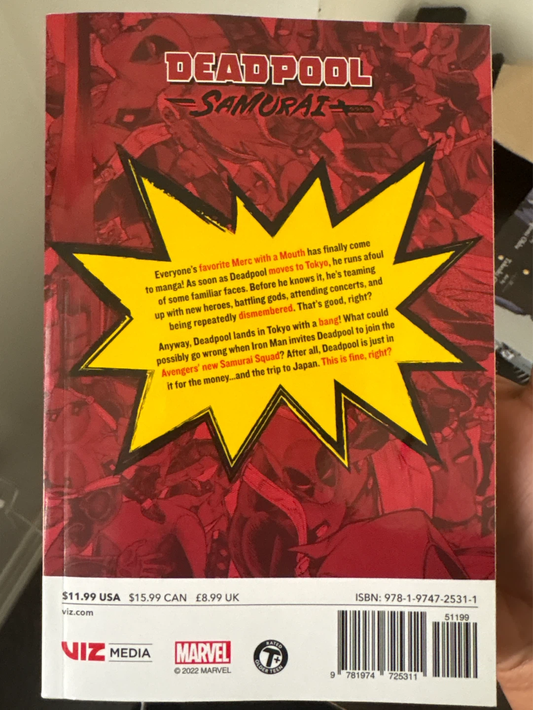 Deadpool Samurai Vol. 1 Marvel Manga - photo 2