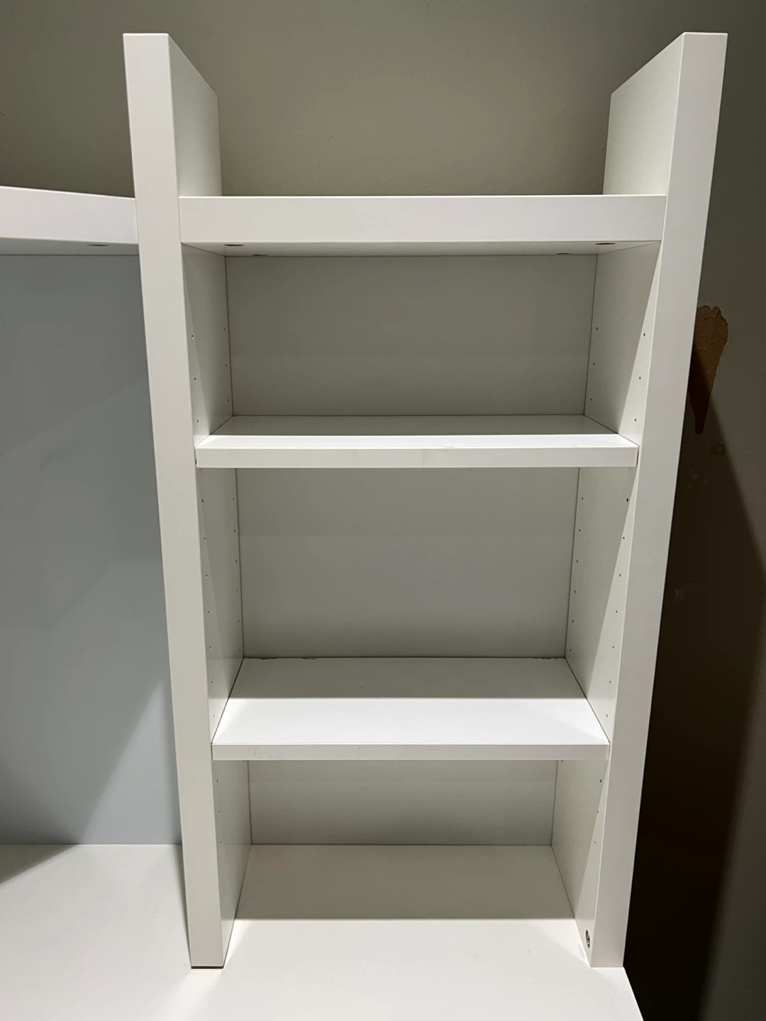 White IKEA Corner Desk Micke - photo 4
