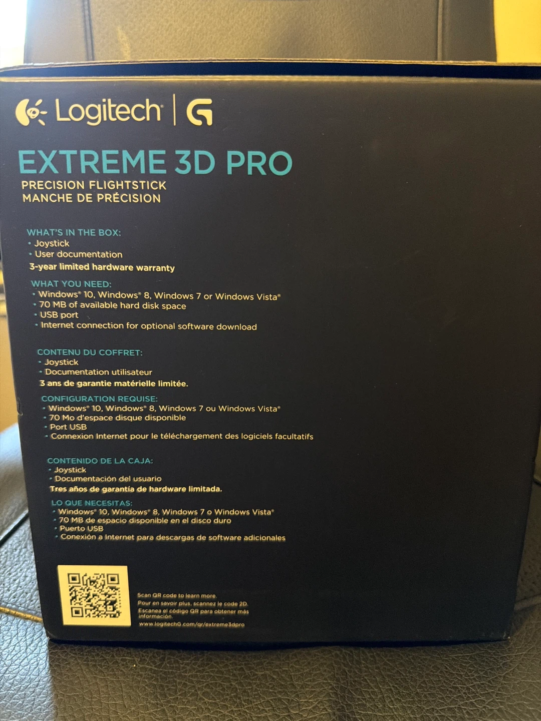 Logitech Extreme 3D Pro Precision Flightstick - photo 5