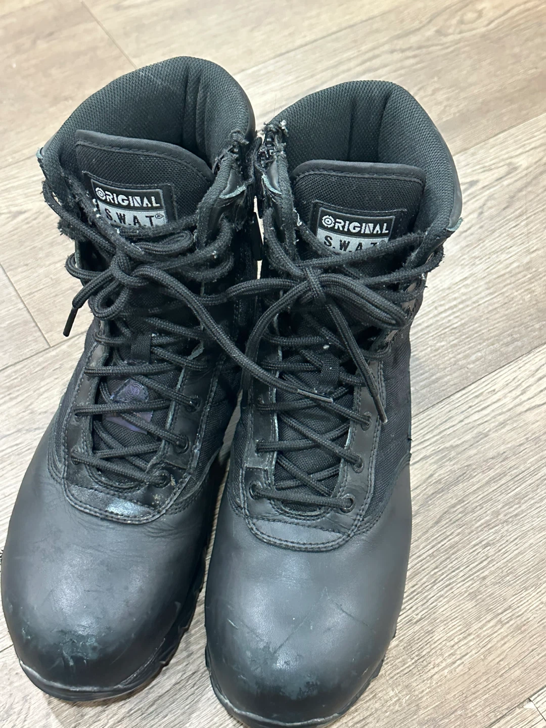 Original SWAT Black Combat Boots - photo 2