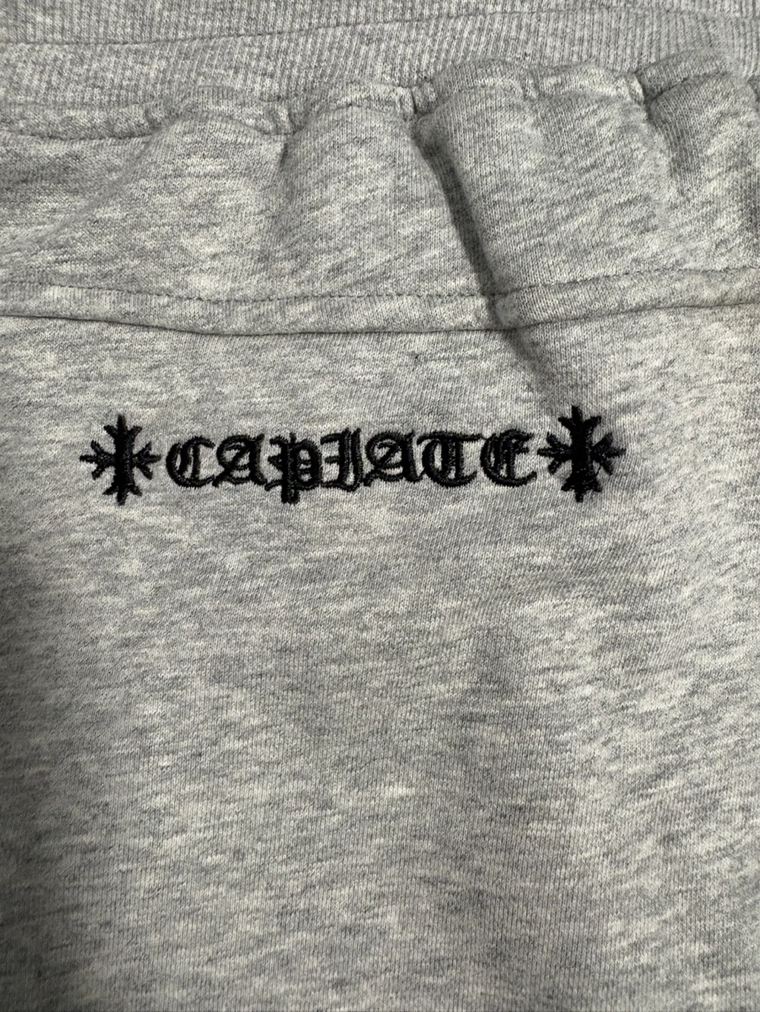 Chrome Hearts Grey Sweat Shorts - photo 3