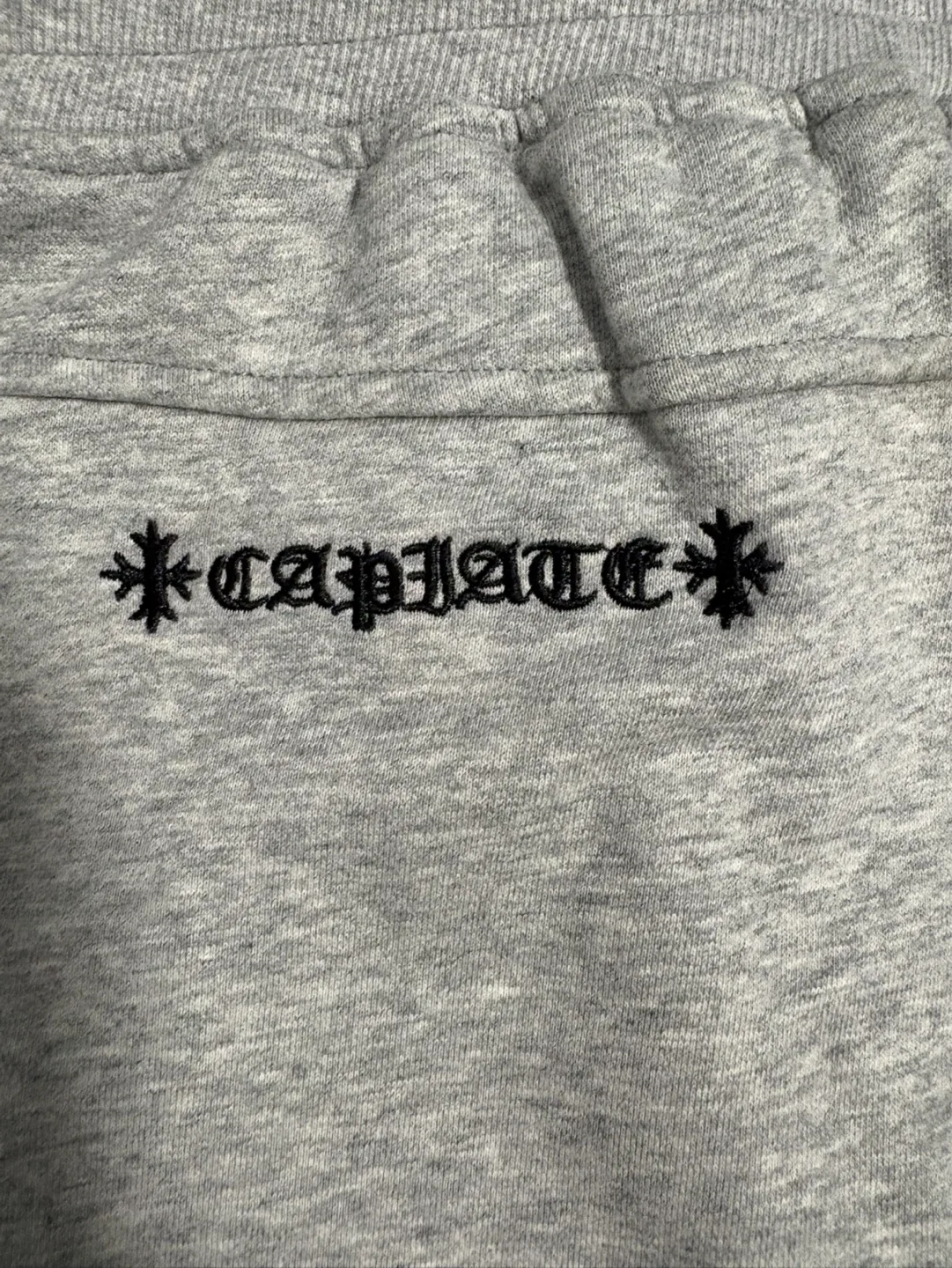 Chrome Hearts Grey Sweat Shorts - photo 3