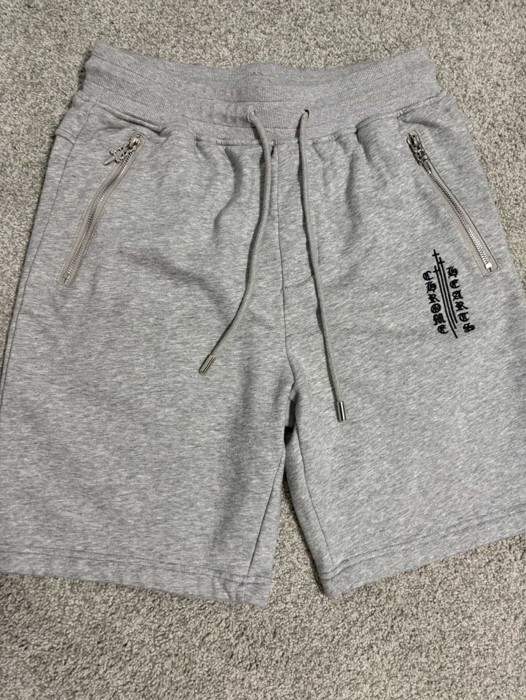 Chrome Hearts Grey Sweat Shorts