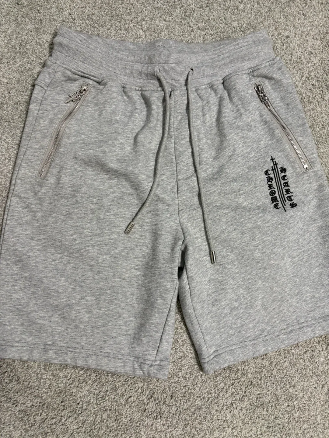 Chrome Hearts Grey Sweat Shorts