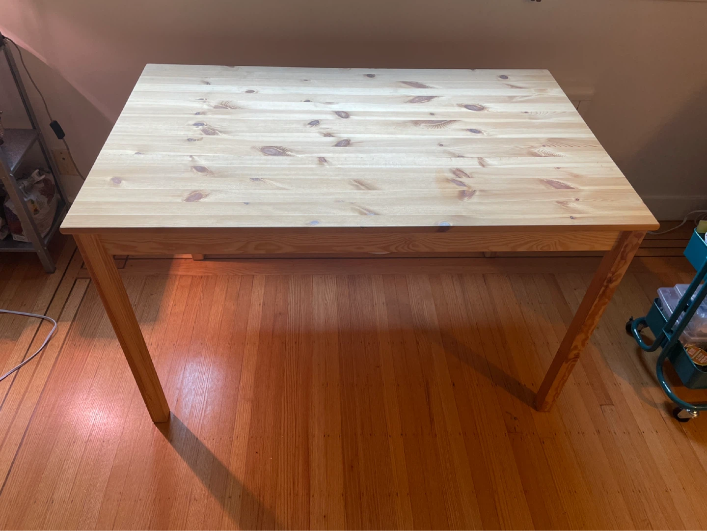 Pine Wood Dining Table IKEA