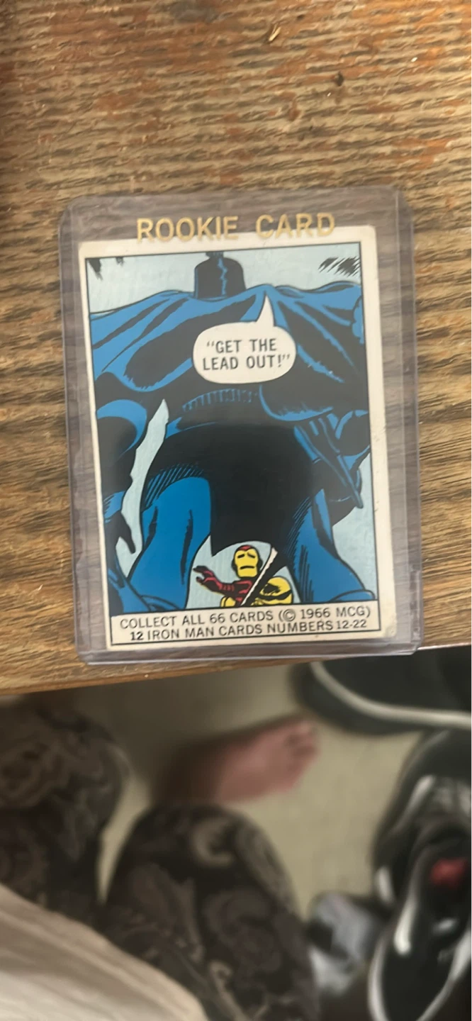Marvel Rookie Card "Get the Lead Out!"
