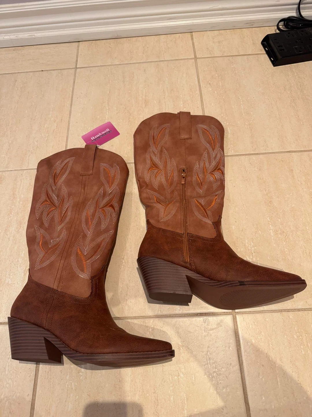 Brown Cowboy Boots - photo 3