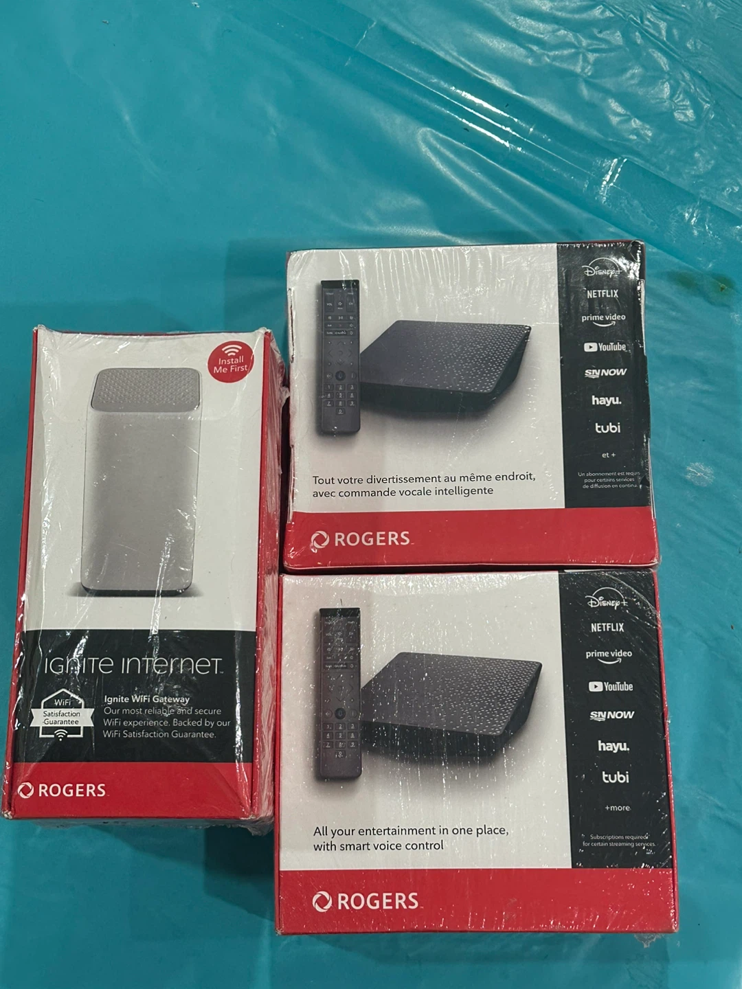 Rogers Ignite Internet WiFi Gateway & IPTV Box Bundle