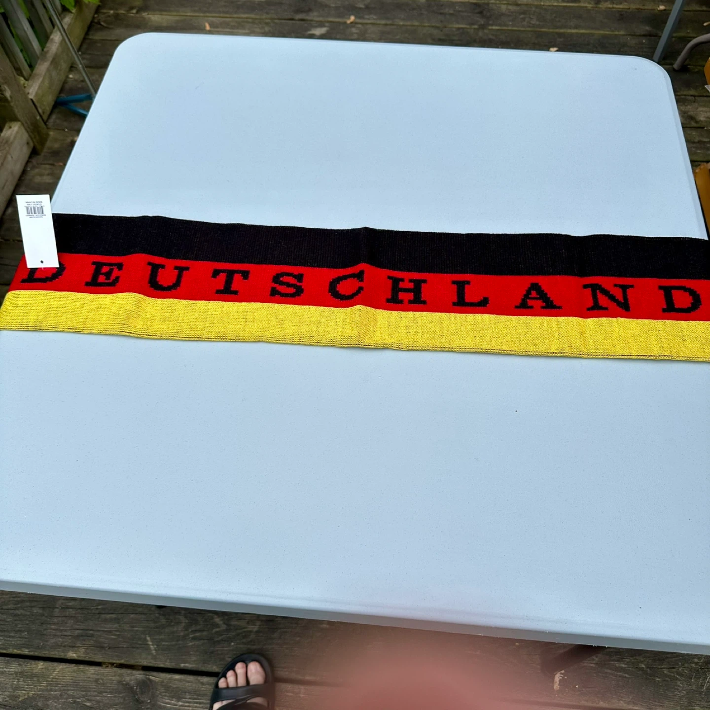 Germany Soccer Scarf World Cup NWT - photo 2