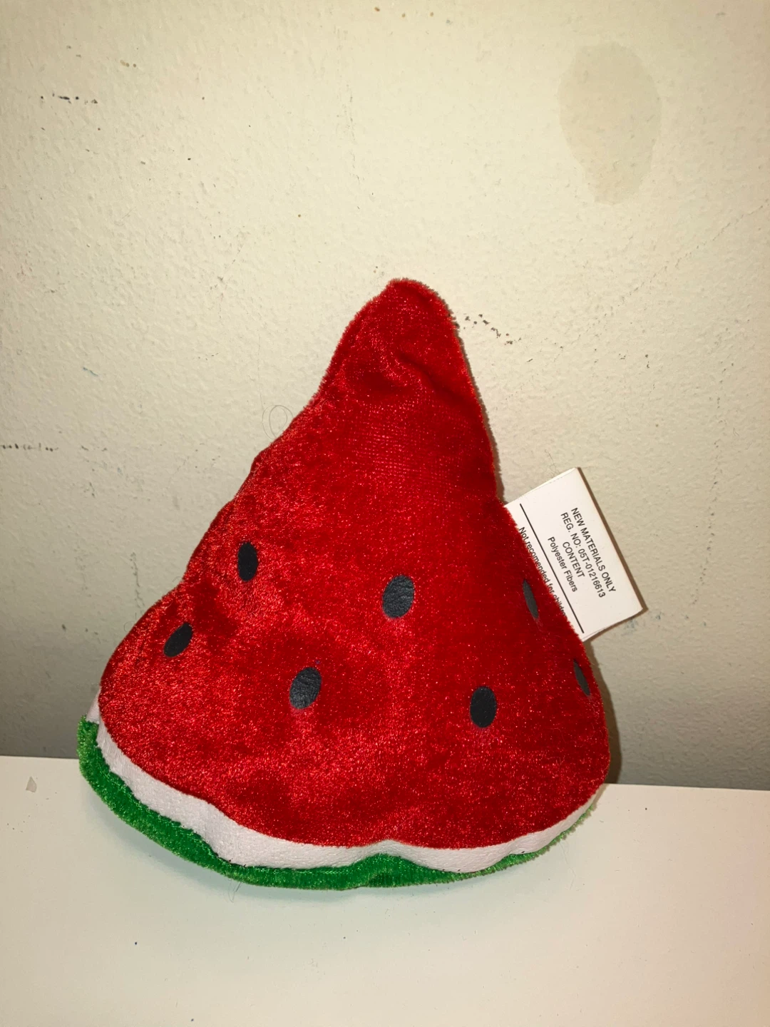 Plush Watermelon Slice Toy - photo 2