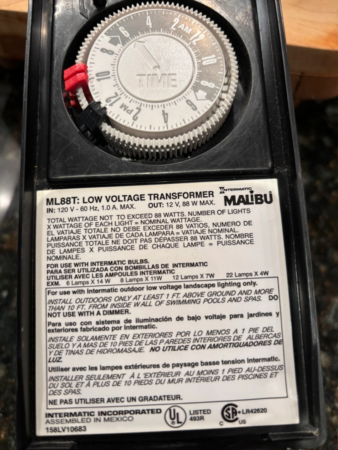⚽️Malibu ML88T Low Voltage Landscape Timer - photo 3