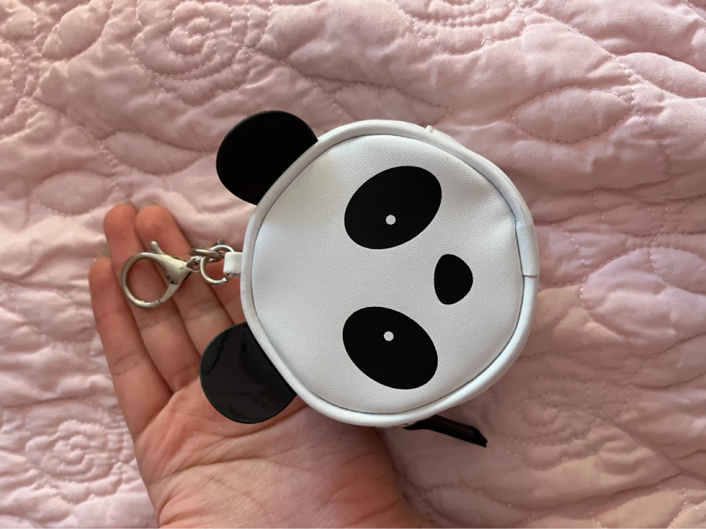 Cute Panda Coin Purse with Keychain
