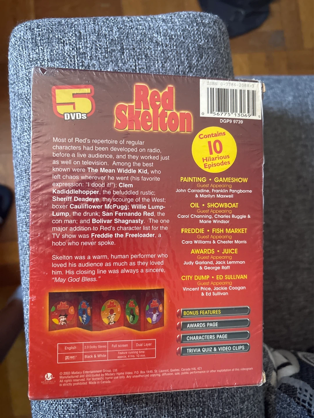 Red Skelton 5 DVD Collection⚽️ - photo 2
