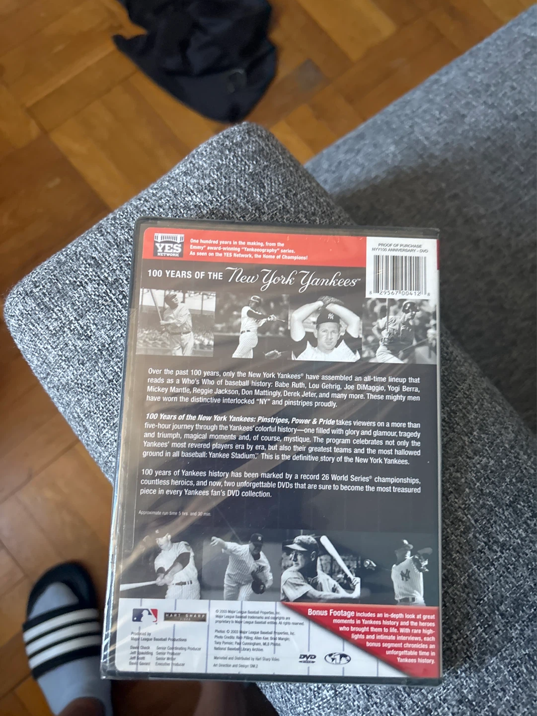 100 Years of the New York Yankees DVD⚽️ - photo 2