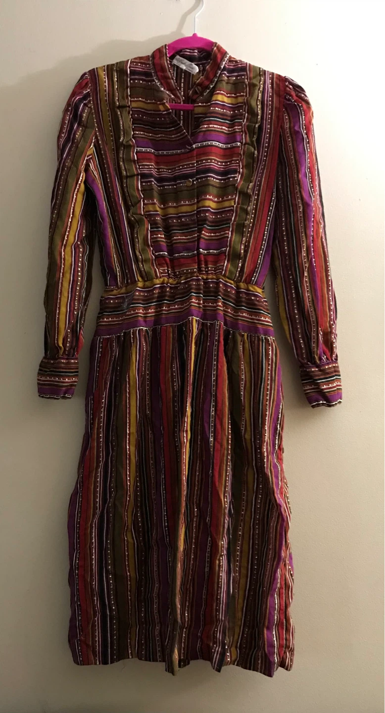 Alfredo Zocci Striped Dress Women’s Medium (size 46)