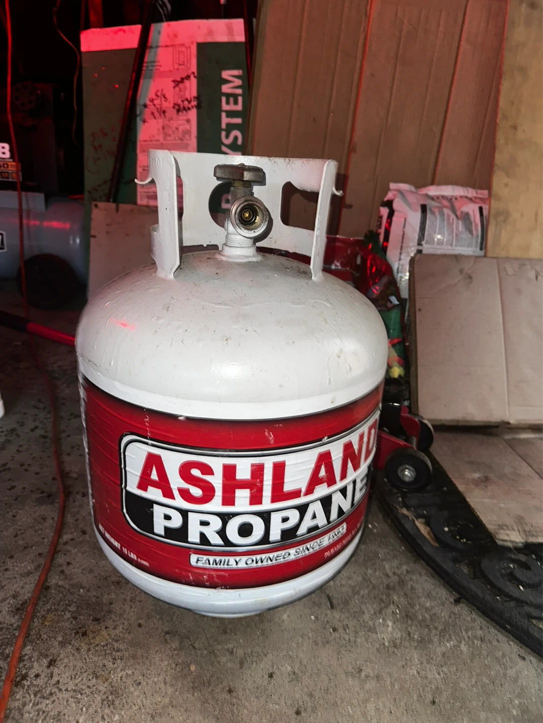 Empty Steal Propane Tank - photo 2