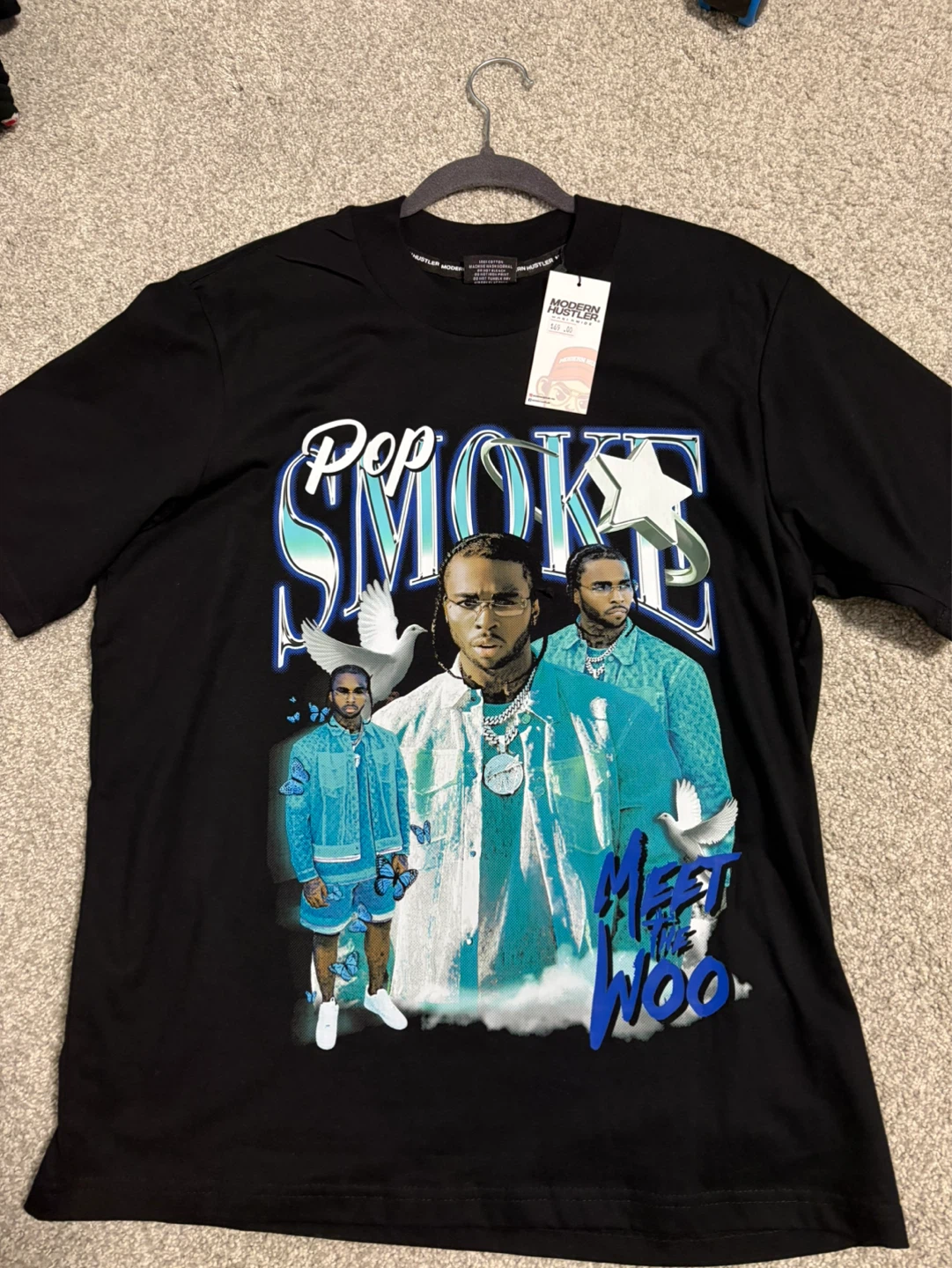 Modern Hustler Pop Smoke "Meet The Woo" T-Shirt